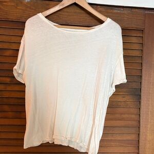 BDG Off-White Short Sleeve Tee